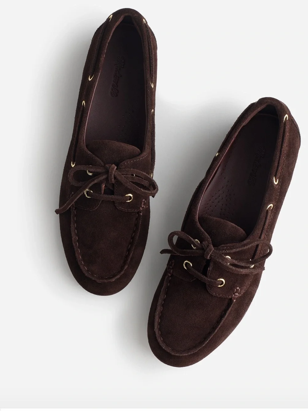 Madewell Jamie Boat Shoe in Dark Carob (size 8) - Picture 2 of 12